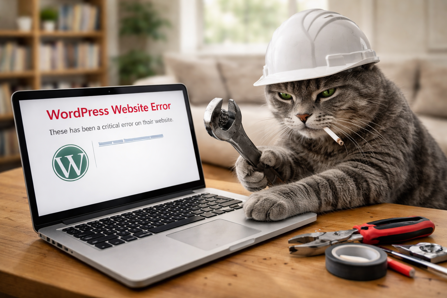 Что делать, если сайт на WordPress упал